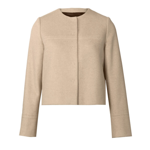 Burda Style Schnittmuster Nr. 5870 - Jacke - gerade geschnitten - kragenlos – Bild 6