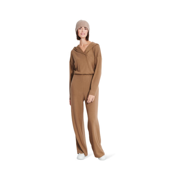 Burda Style Schnittmuster Nr. 5871 - Overall und Shirt - Hoody - Wickeleffekt – Bild 2