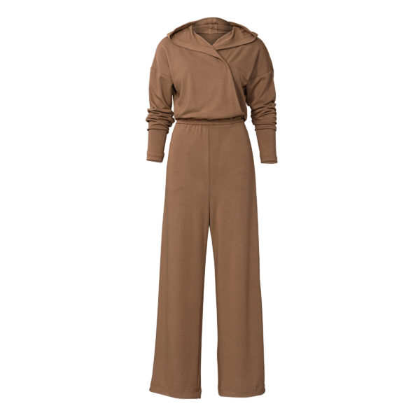Burda Style Schnittmuster Nr. 5871 - Overall und Shirt - Hoody - Wickeleffekt – Bild 3