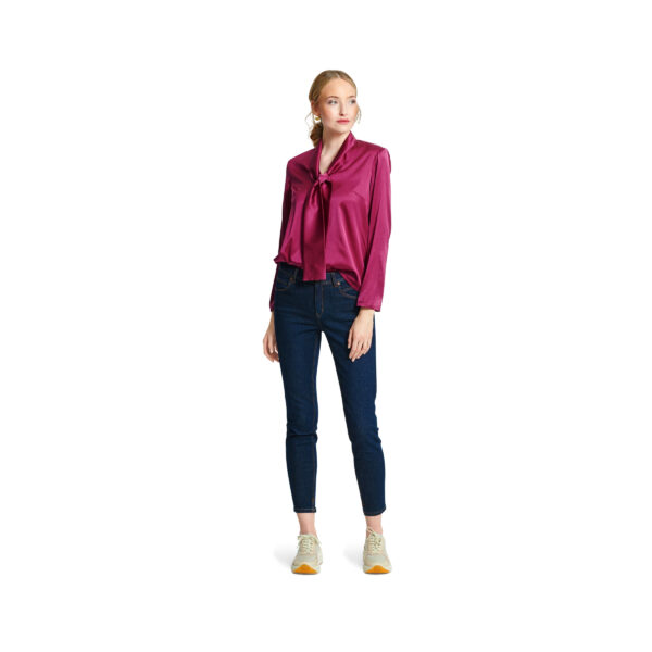 Burda Style Schnittmuster Nr. 5873 - Bluse - V-Ausschnitt - Schalkragen – Bild 4