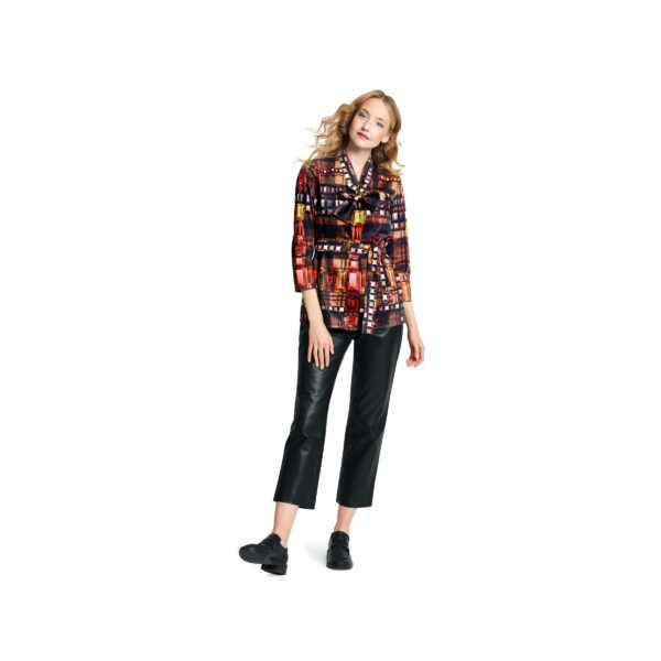 Burda Style Schnittmuster Nr. 5873 - Bluse - V-Ausschnitt - Schalkragen – Bild 8