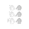 Burda Style Schnittmuster Nr. 5873 - Bluse - V-Ausschnitt - Schalkragen – Bild 10
