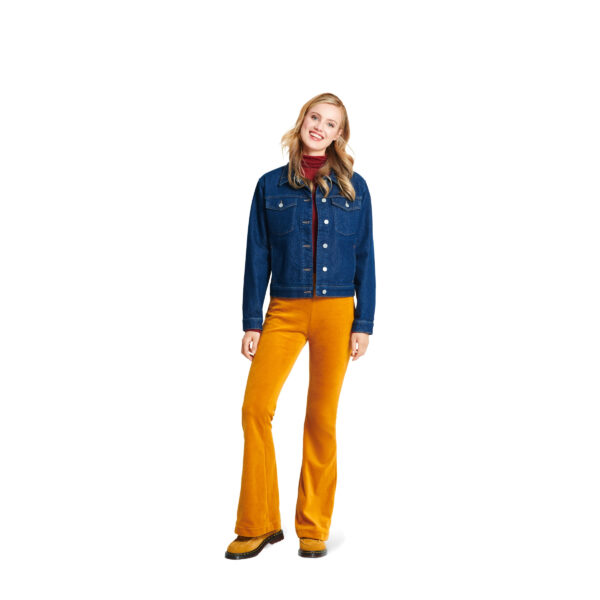 Burda Style Schnittmuster Nr. 5874 - Hose - Schlaghose - Gummibund - bequem – Bild 4