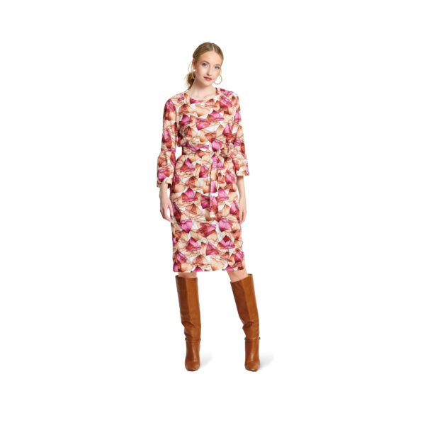 Burda Style Schnittmuster Nr. 5875 - Kleid - Figur umspielend - Raglan-Ärmel – Bild 4