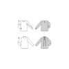 Burda Style Schnittmuster Nr. 5878 - Bluse - Blusenshirt - einfach überziehen – Bild 8