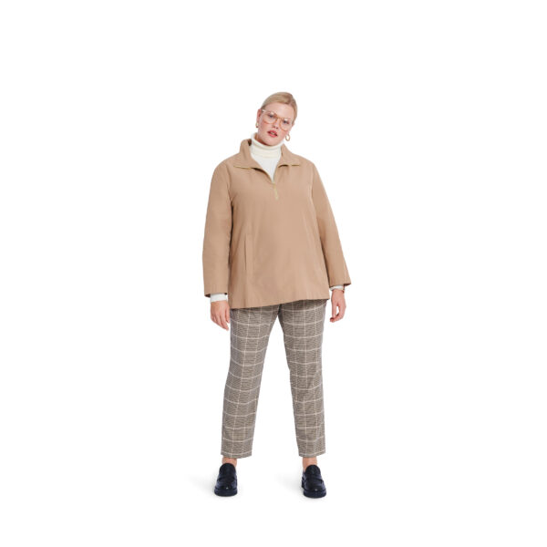Burda Style Schnittmuster Nr. 5881 - Jacke - Kragen oder Kapuze - sportlich – Bild 2