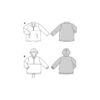Burda Style Schnittmuster Nr. 5881 - Jacke - Kragen oder Kapuze - sportlich – Bild 9