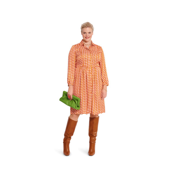 Burda Style Schnittmuster Nr. 5882 - Kleid - Hemdkleid mit Kragen – Bild 2