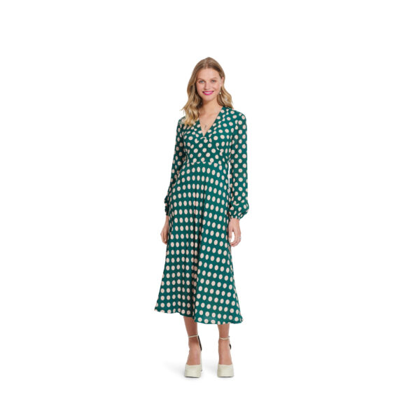 Burda Style Schnittmuster Nr. 5885 - Kleid - feminin - glockig ausgestellt – Bild 2