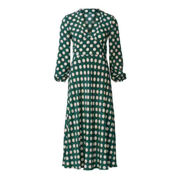 Burda Style Schnittmuster Nr. 5885 - Kleid - feminin - glockig ausgestellt – Bild 3