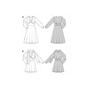 Burda Style Schnittmuster Nr. 5885 - Kleid - feminin - glockig ausgestellt – Bild 9