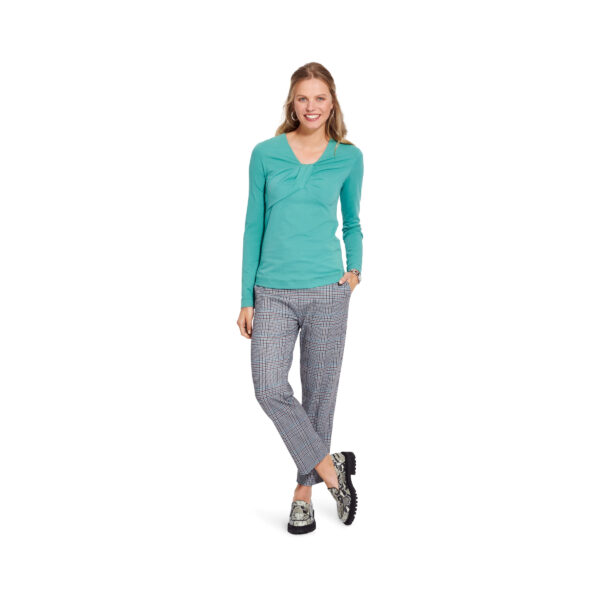Burda Style Schnittmuster Nr. 5886 - Shirt - asymmetrische Schnittführung – Bild 2