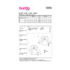 Burda Style Schnittmuster Nr. 5886 - Shirt - asymmetrische Schnittführung – Bild 8