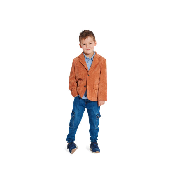 Burda Kids Schnittmuster Nr. 9234 - Weste und Jacke - Revers - Taschen – Bild 2