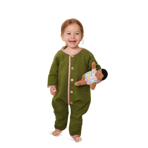 Burda Kids Schnittmuster Nr. 9235 - Overall - Jumpsuit - knöpfbar – Bild 4