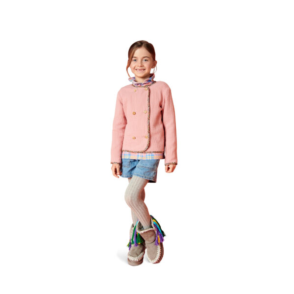 Burda Kids Schnittmuster Nr. 9236 - Jacke - mit und ohne Kapuze – Bild 4