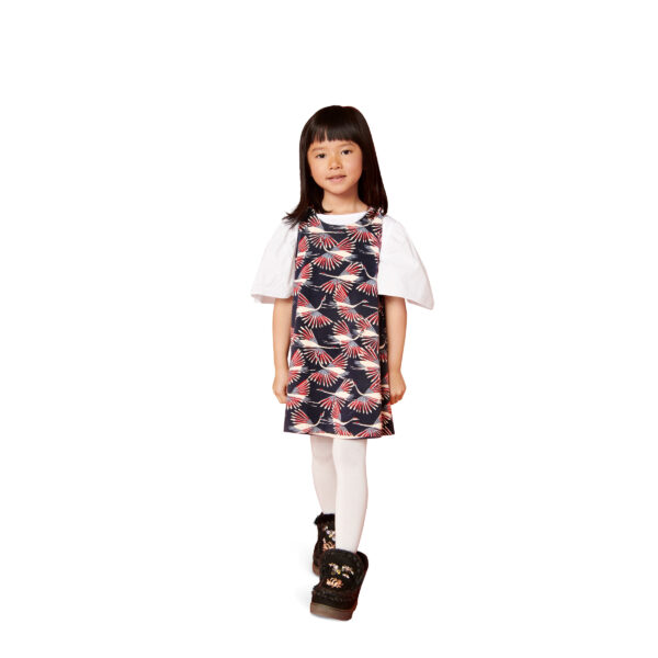 Burda Kids Schnittmuster Nr. 9238 - Kleid - Hängerchen - leicht ausgestellt – Bild 2