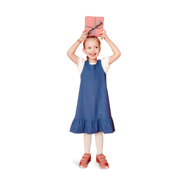 Burda Kids Schnittmuster Nr. 9238 - Kleid - Hängerchen - leicht ausgestellt – Bild 7