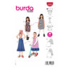 Burda Kids Schnittmuster Nr. 9238 - Kleid - Hängerchen - leicht ausgestellt