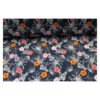 14.28EUR/ 1m -Jersey, Interlock - Lara - Blau, Blumen – Bild 2