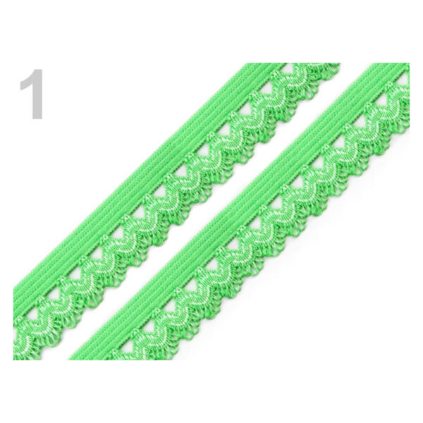 0.94 EUR/ m - 3m Rüschengummi - 15 mm -verschiedene Farben – Bild 2