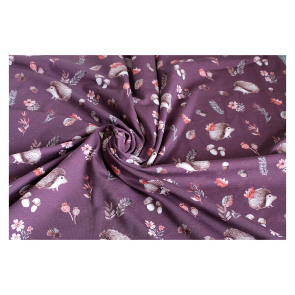18.50EUR/ 1m - Baumwolljersey, Kindermotiv - Tiere - Forest Animals by Christiane Zielinski – Bild 2