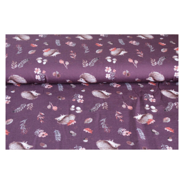 18.50EUR/ 1m - Baumwolljersey, Kindermotiv - Tiere - Forest Animals by Christiane Zielinski – Bild 3