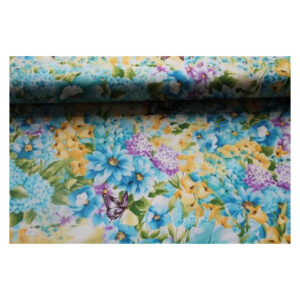 13.80 EUR/m, Baumwollstoffe, Patchworkstoff, Baumwolle, Butterfly Meadow 1