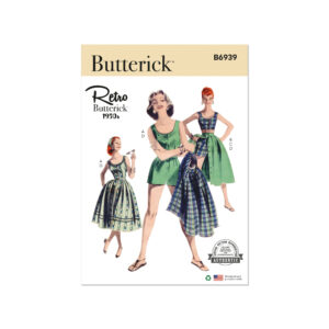 Butterick Schnittmuster - Retro - B6939 - Kleid der 50er Jahre