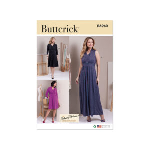 Butterick Schnittmuster - B6940 - Kleid mit Taillenbund