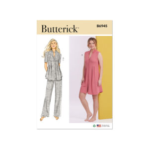 Butterick Schnittmuster - B6945 - Kleid oder Freizeitanzug für Damen