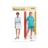 Butterick Schnittmuster - B6946 - Damenshorts und Bluse