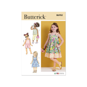 Butterick Schnittmuster - B6952 - Mädchen Sommeroutfit