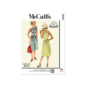 McCalls Schnittmuster M8380 - Vintage - Kleid der 40 er Jahre