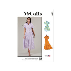McCalls Schnittmuster M8384 - legeres Sommerkleid mit Raglanärmeln