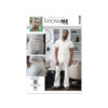 knowME Schnittmuster - ME2035 - Herrenhose und Poloshirt