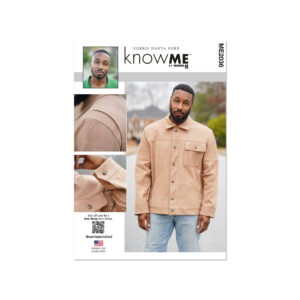 knowME Schnittmuster - ME2036 - sportliche Herrenjacke, Hemdjacke