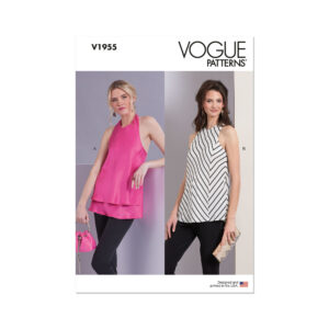 Vogue Schnittmuster V1955 - ärmellose Sommerbluse