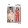 Vogue Schnittmuster V1961 - Hose, Rock, Bustier