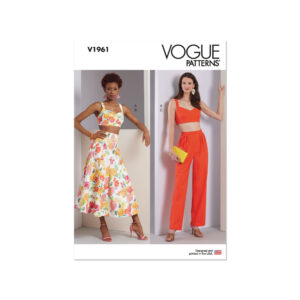 Vogue Schnittmuster V1961 - Hose, Rock, Bustier