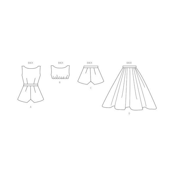 Butterick Schnittmuster - Retro - B6939 - Kleid der 50er Jahre – Bild 4