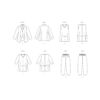 Vogue Schnittmuster V1959 - Damenkombination, Shirt, Bluse, Jacke, Hose – Bild 11
