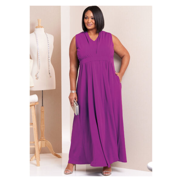 Butterick Schnittmuster - B6941 - Kleid mit Taillenbund, starke Größen – Bild 2