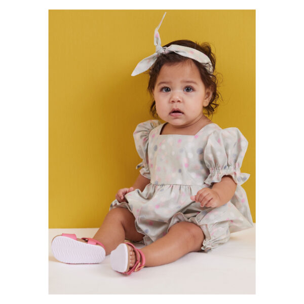 Butterick Schnittmuster - B6950 - Babykombination- Overall, Pumphose und Kleid – Bild 2