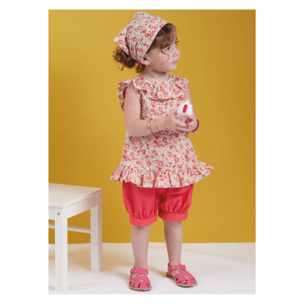 Butterick Schnittmuster - B6951 - Babykombination- Hose, Bluse oder Kleid – Bild 2