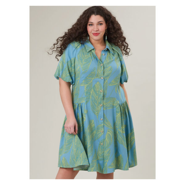 McCalls Schnittmuster M8385 - legeres Sommerkleid mit Raglanärmeln, starke Größen – Bild 2
