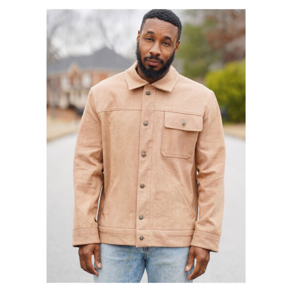 knowME Schnittmuster - ME2036 - sportliche Herrenjacke, Hemdjacke – Bild 2