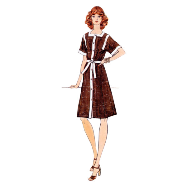 Vogue Schnittmuster V1948 - Vintage - Kleid aus dem Jahre 1974 – Bild 2