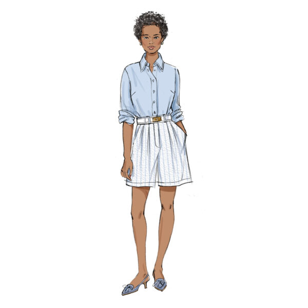 Butterick Schnittmuster - B6946 - Damenshorts und Bluse – Bild 3