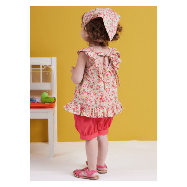 Butterick Schnittmuster - B6951 - Babykombination- Hose, Bluse oder Kleid – Bild 3